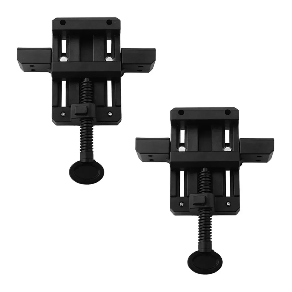 2pcs Cabinet Door Mounting Jig Support Clamp Cabinet Jig  Auxiliary Installation Cabinet Door Installation Punching And Fixing