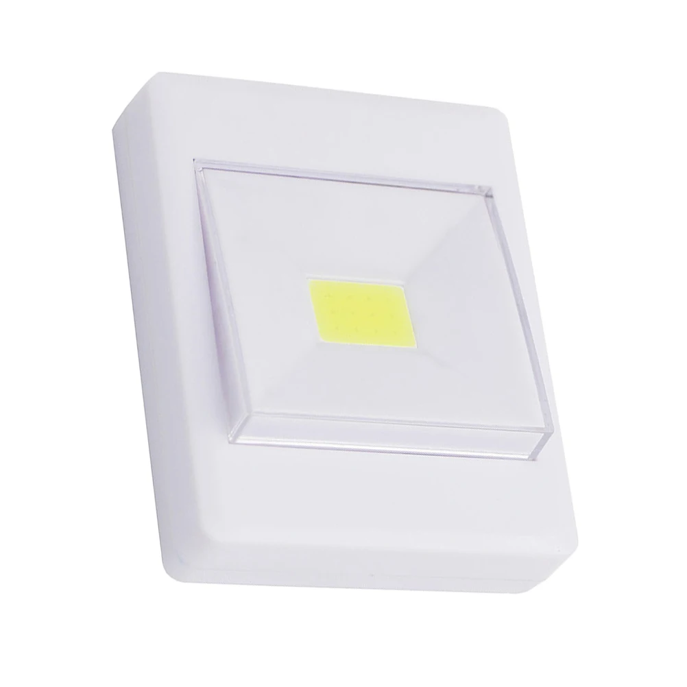 

Emergency LED Cabinet Light 500Lumens COB BatteryOperated WirelessSwitch Dimmable IP44 Closet Stairs Wardrobe