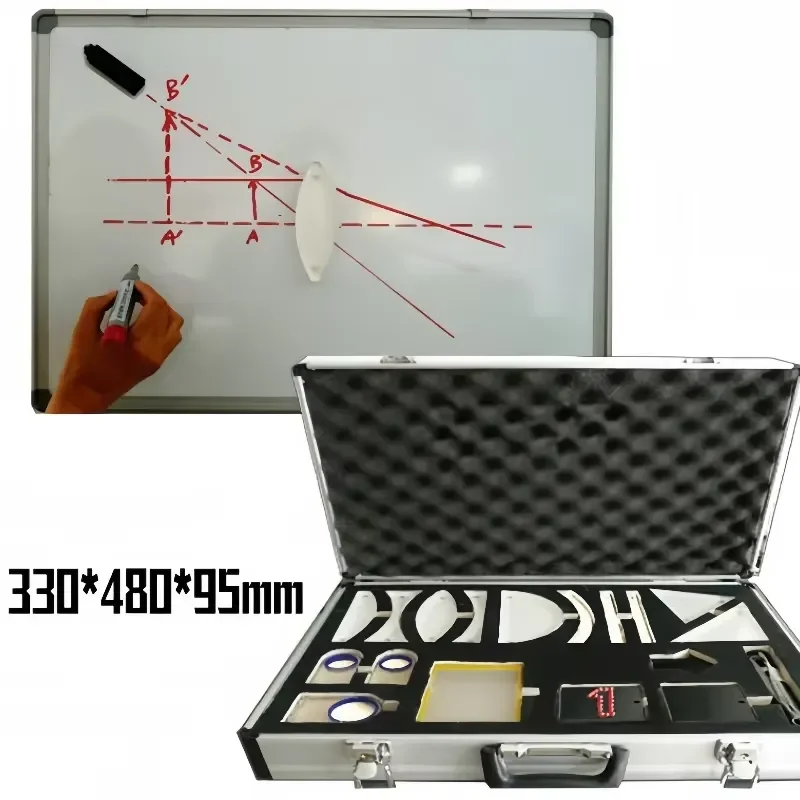 for Refraction and Reflection of Light in Laser Optics Demonstrator of Physical Optics Experiment Bench
