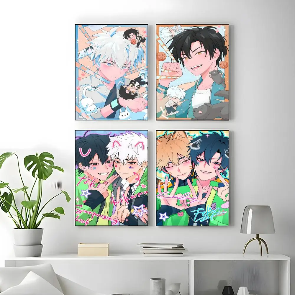 Donghua Link Click Poster Poster High Quality Wall Art for Home Office Bedroom Living Room Perfect