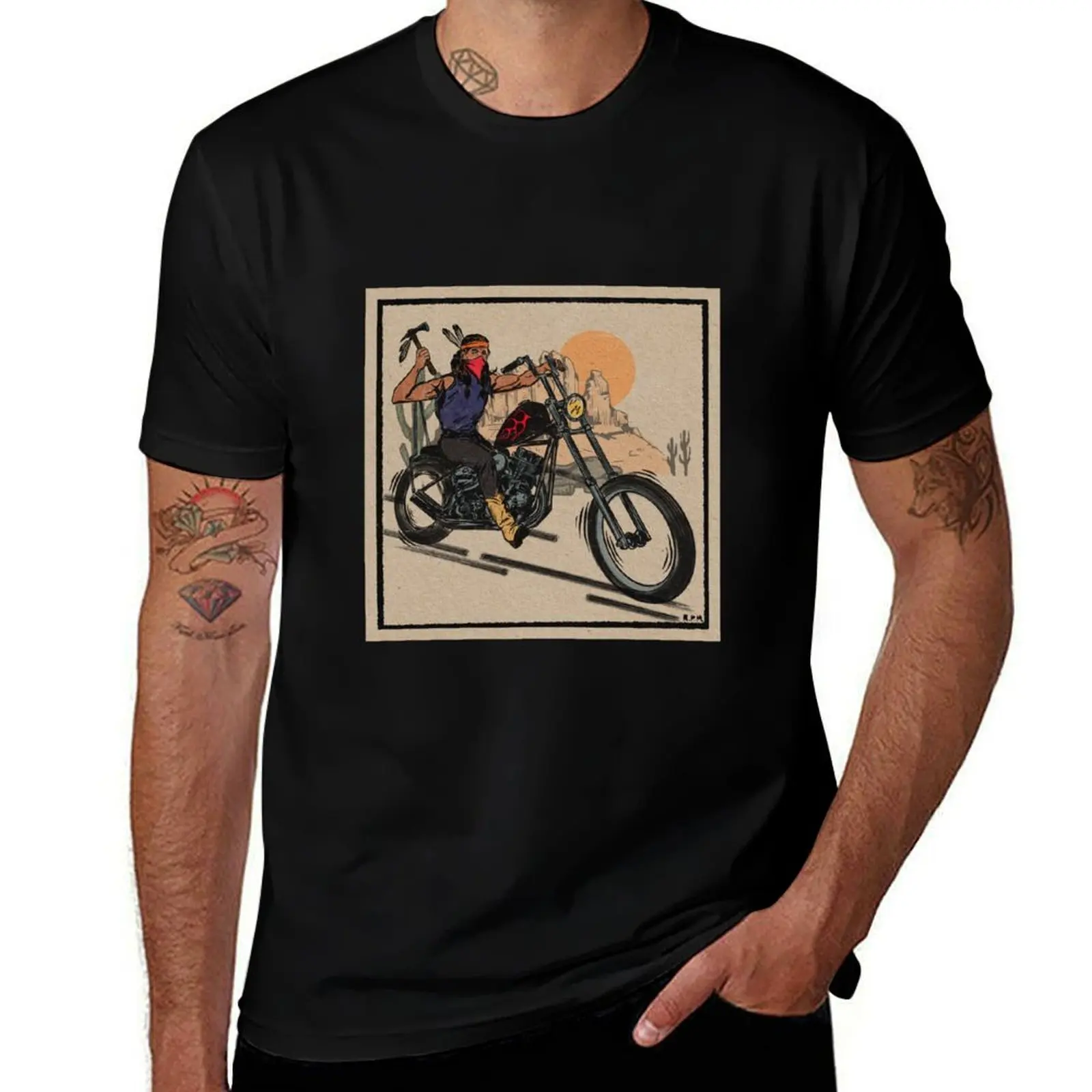 Storm Rider T-Shirt Christmas Casual Short Sleeve Top T-Shirt