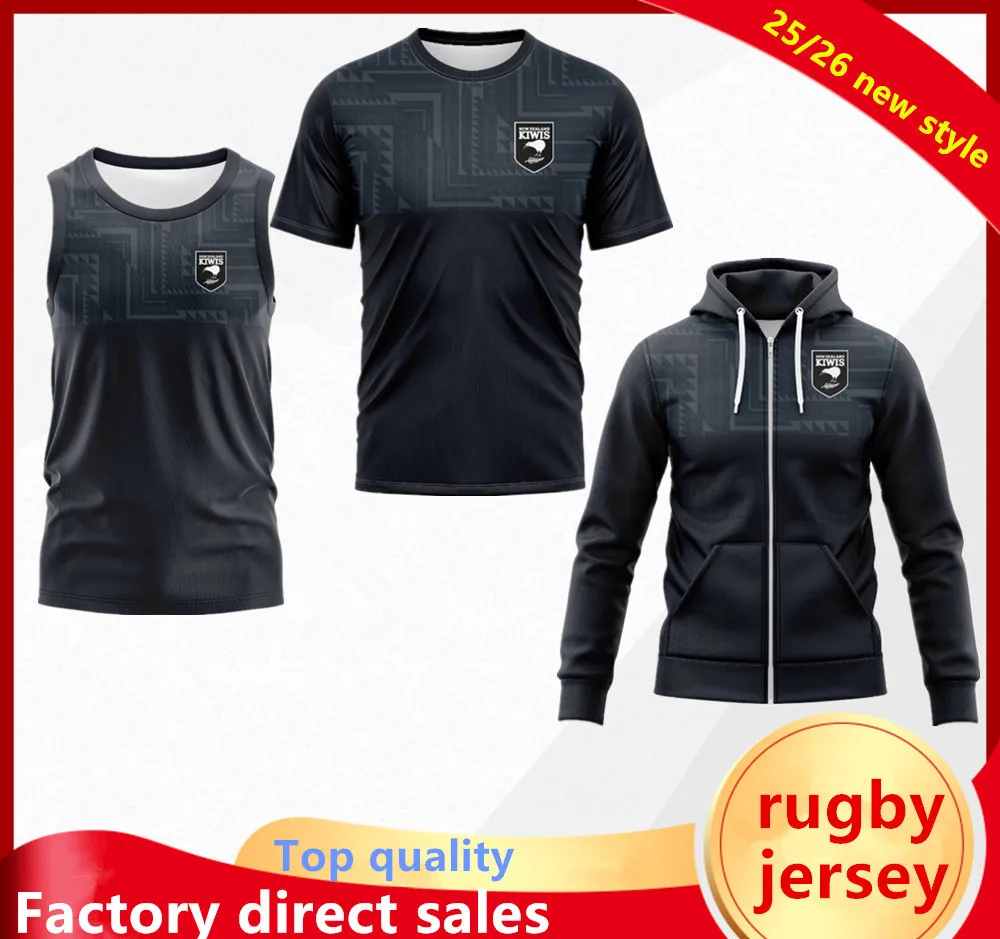 2025 New Zealand KIWIS rugby jersey Woman man children vest jacket Hoodie t-shirt rugby shirt kids Age 3~13 years old
