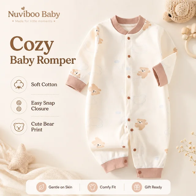 Outono roupas de bebê newbron primavera 100 algodão roupa interior recém-nascido macacão manga longa loungewear outfit bodysuit & uma peça