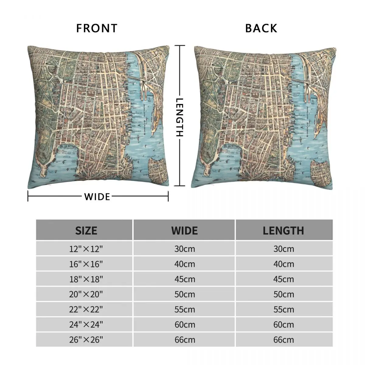 1902 Vintage Sydney Australia Pillowcase Polyester Linen Velvet Creative Zip Decor Throw Pillow Case Home Cushion Cover