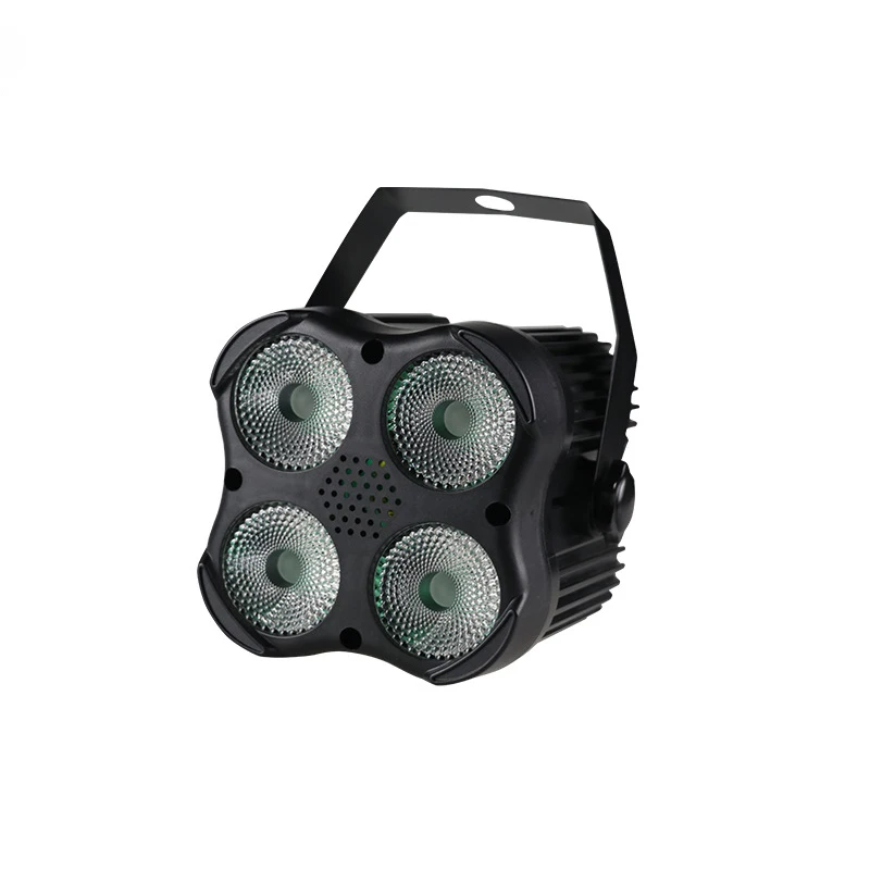 Lámpara de lavado 4 en 1 para DJ, lámpara LED Par de 4 ojos, con Control de sonido DMX, modos remotos automáticos, RGBW