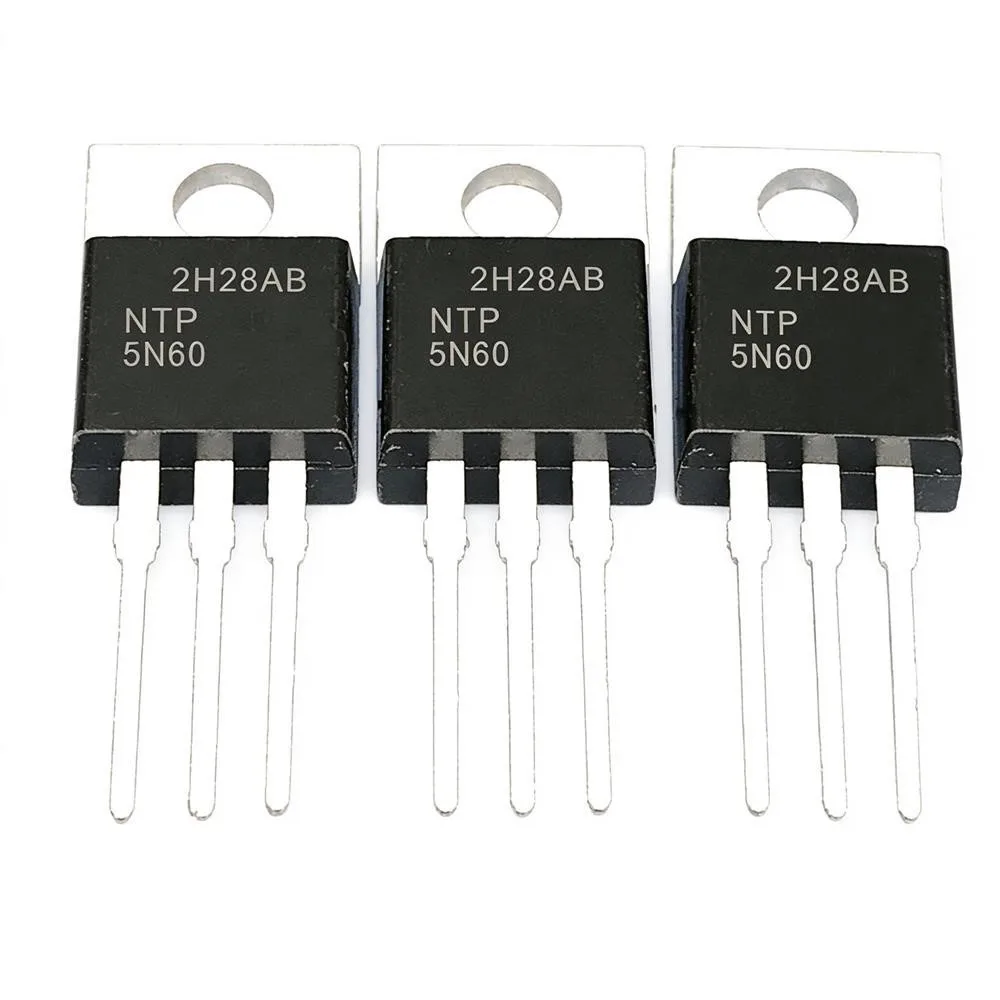 5PCS FDP5N60NZ 600V 4.5A FHP730 5.5A/400V IRF9Z24N 55V 12A IRFZ34A IRL520N 100V 10A NTP5N60 TO-220