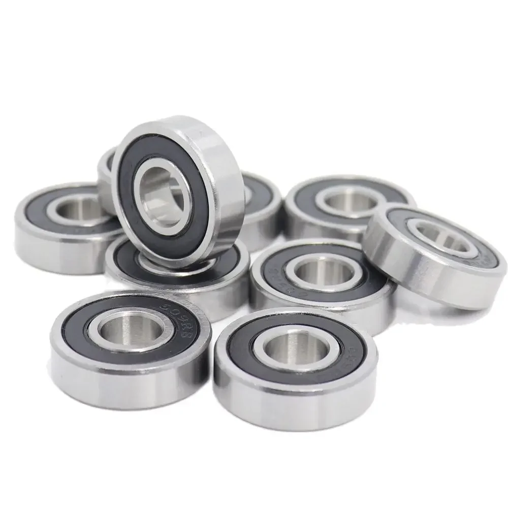 

609-2RS Bearing 9*24*7 mm ( 1 PC ) ABEC-3 609 RS Bicycle Hub Front Rear Hubs Wheel 9 24 7 Balls Bearings
