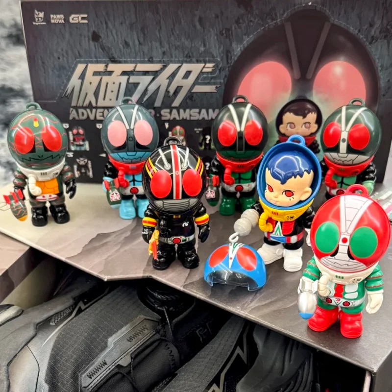 

Приключение Kamen Rider совместимая серия слепая коробка модель украшения 8,5 см Коллекционные модные игрушки фигурки для мальчиков