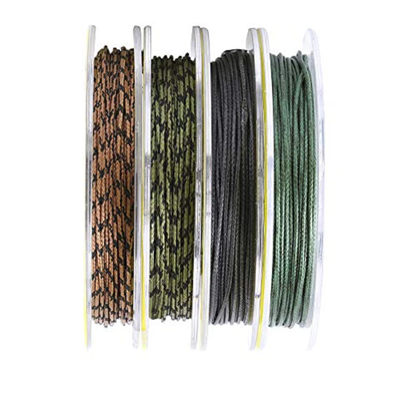 

10m Braided Lead Core Carp Leader Line Camo Green Mainline Leadcore for Carp Fishing Line