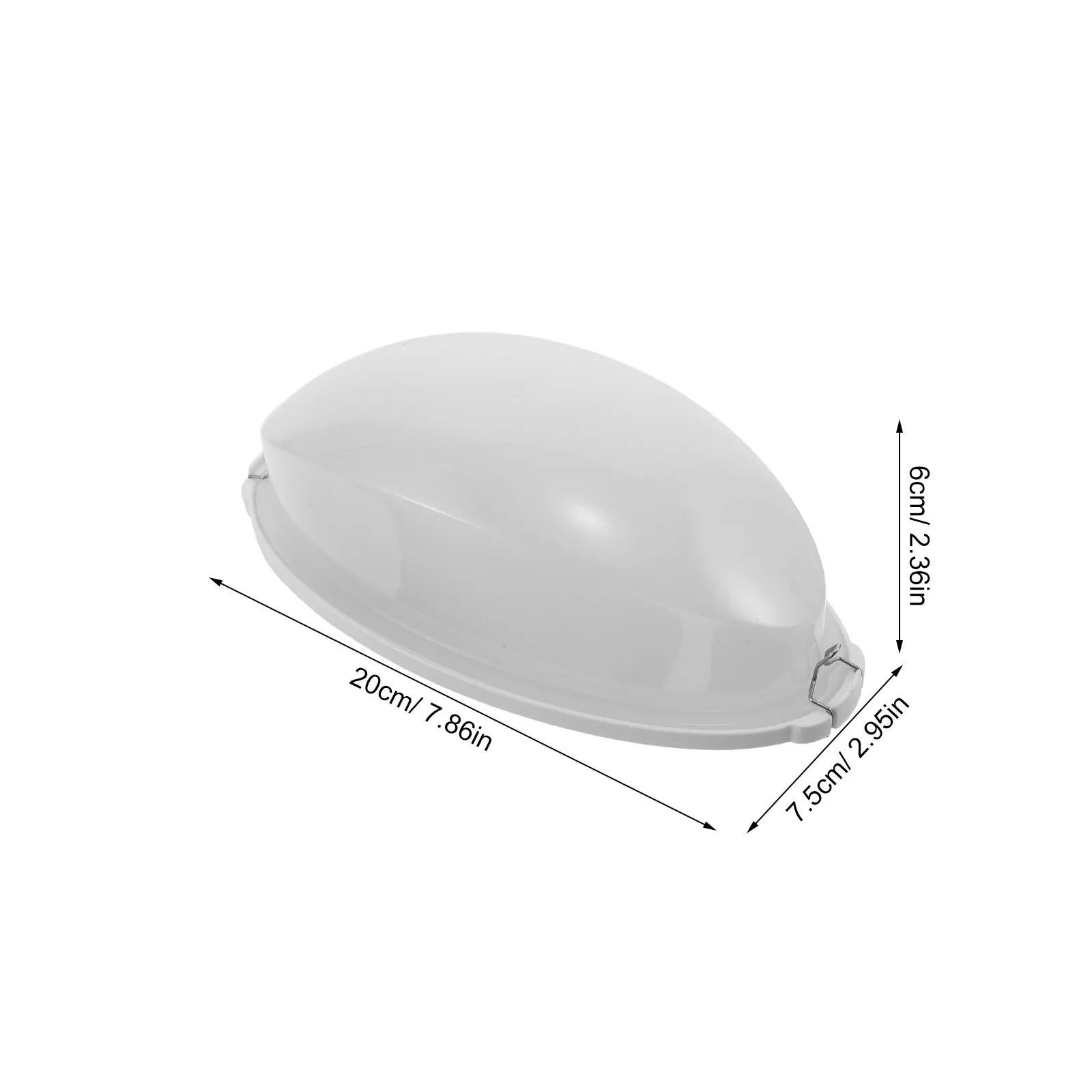 1Set Sauna Lamp Shade Plastic Explosion Proof Vapor Tight Bulkhead Light Fixture Cover Sauna Room Lighting Steam Room Accessory