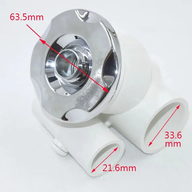 2.5 inch Massage tub nozzle,63.5mm Chrome-plated plastic surface massage spa hot tub jet