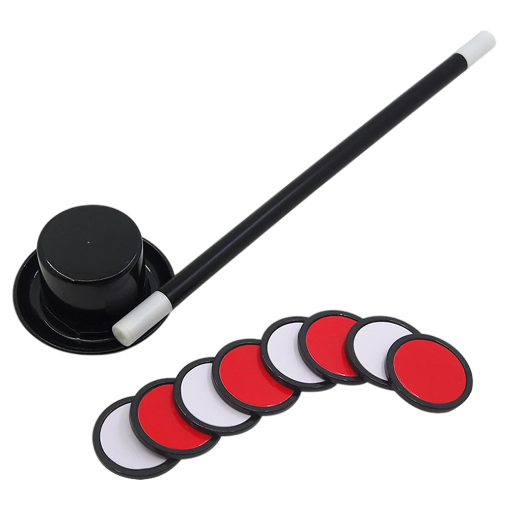 Novelty Hat Rainbow Piece with Wand Magician Costume Cosplay Tricks for Festival Party Holiday Gifts for Kids Adults