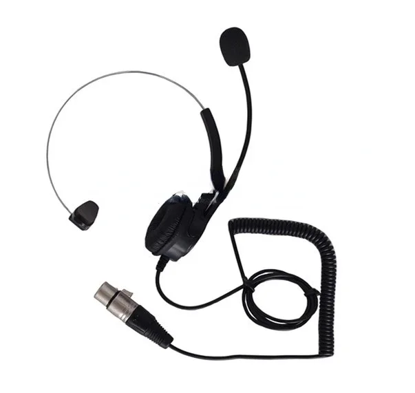 

For TELIKOU NE-11 Super Light Headband Headset with Microphone Intercom Headset XLR Connector 4 Pin 5pin