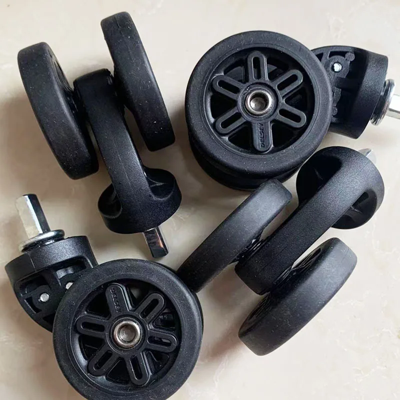 Roues de rechange durables Delsey 3841, roues doubles, pièces détachées pour valise de voyage