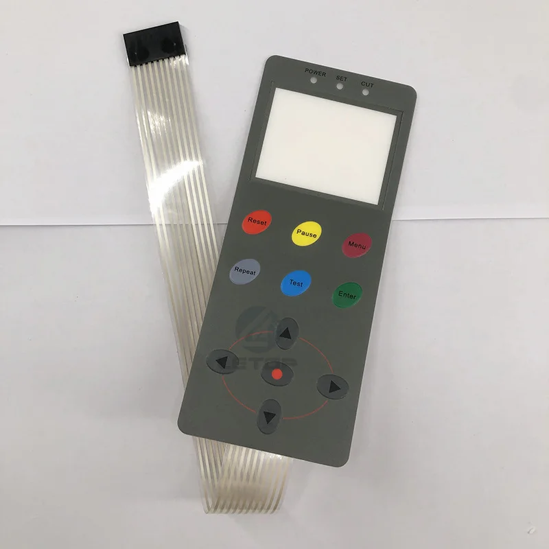 

Cutting Plotter Kuco Keyboard Keypad Panel for Teneth TH1300 TH740 Vinyl Cutter Control Button Panel Mask