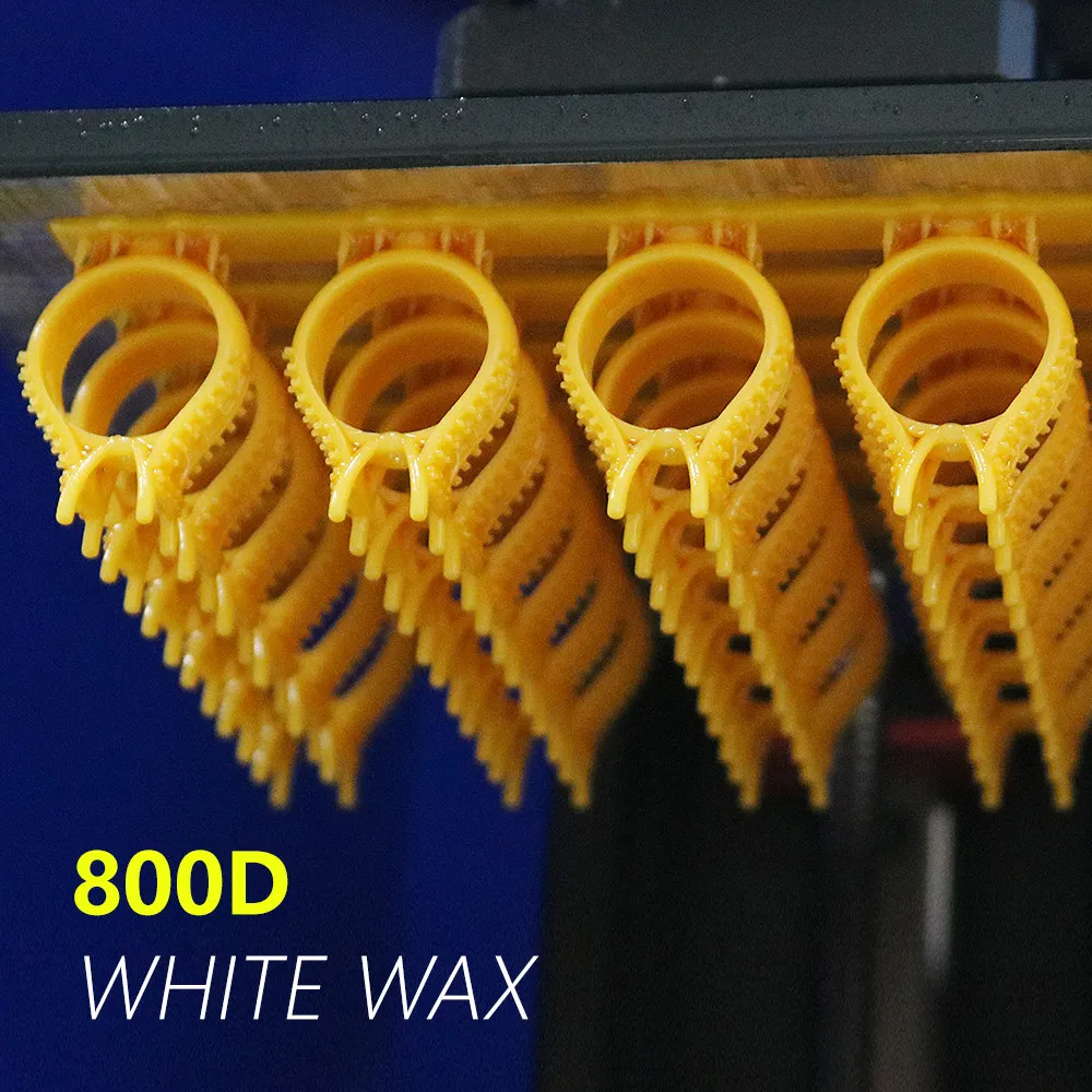 800D Castable Wax Photosensitive Resin Jewelry Small‑Batch Production Supply for LCD DLP 3D Printing Machine