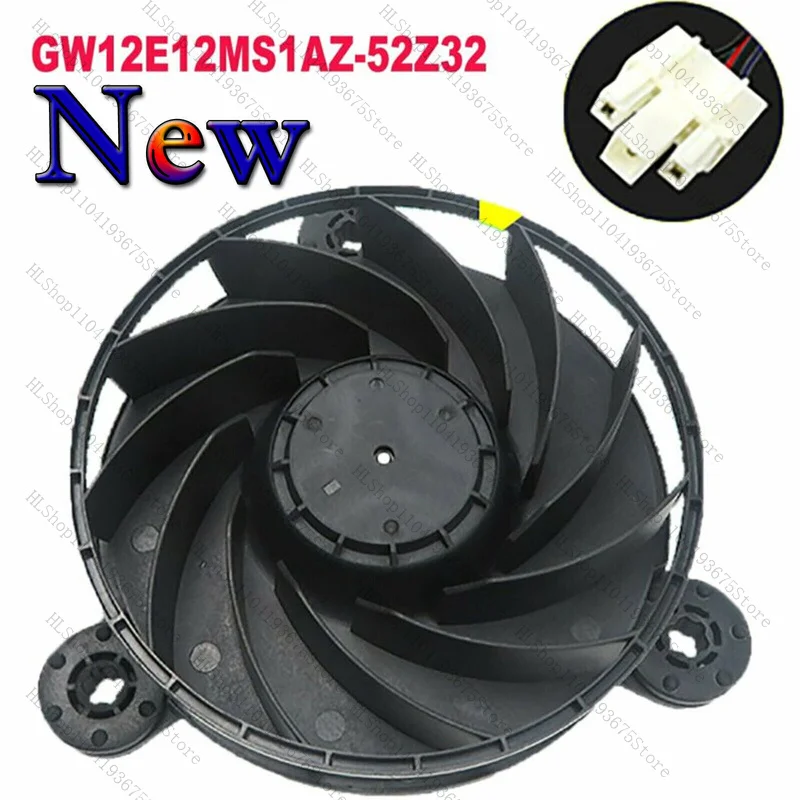 GW12E12MS1AZ-52Z32 12V DC Cooling Fan For Haier Refrigerator Freezer