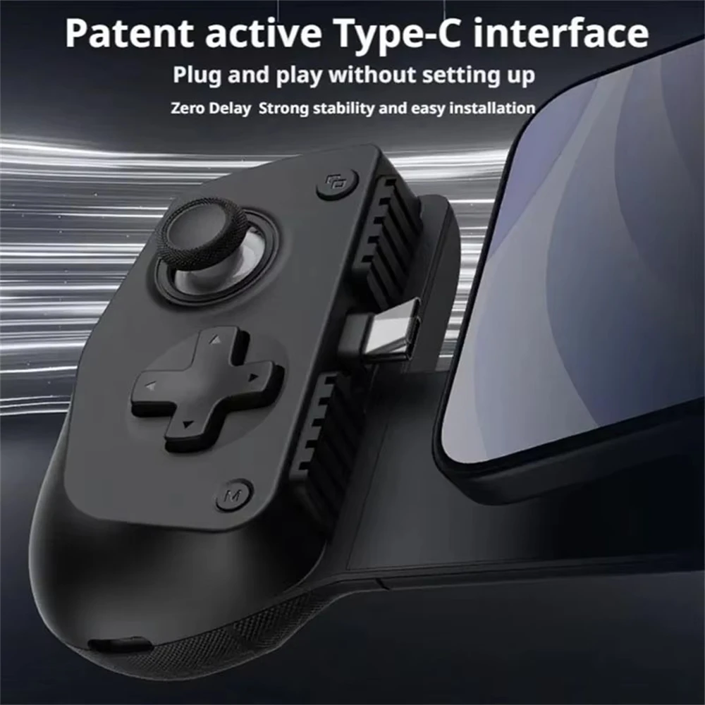 Roreta Mobile Game Controller 1pcs Stretchable Handle For IOS & Android Type-C Gaming Peripheral Games Controller for X5 Lite