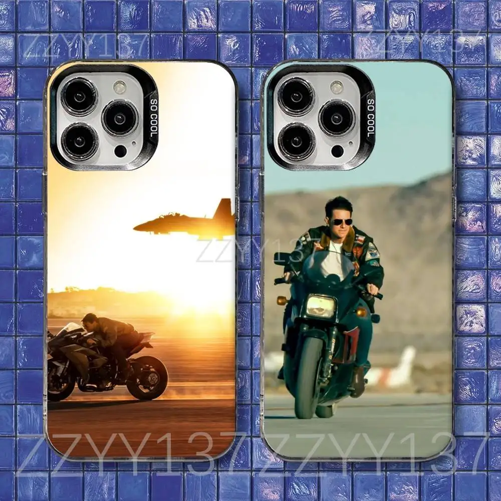 

Top Gun M-MaverickS Phone Case For iPhone 16,15,14,13,12,11,8,7,Pro,Max,Plus,Mini,XS,SE Shockproof Matte Cover