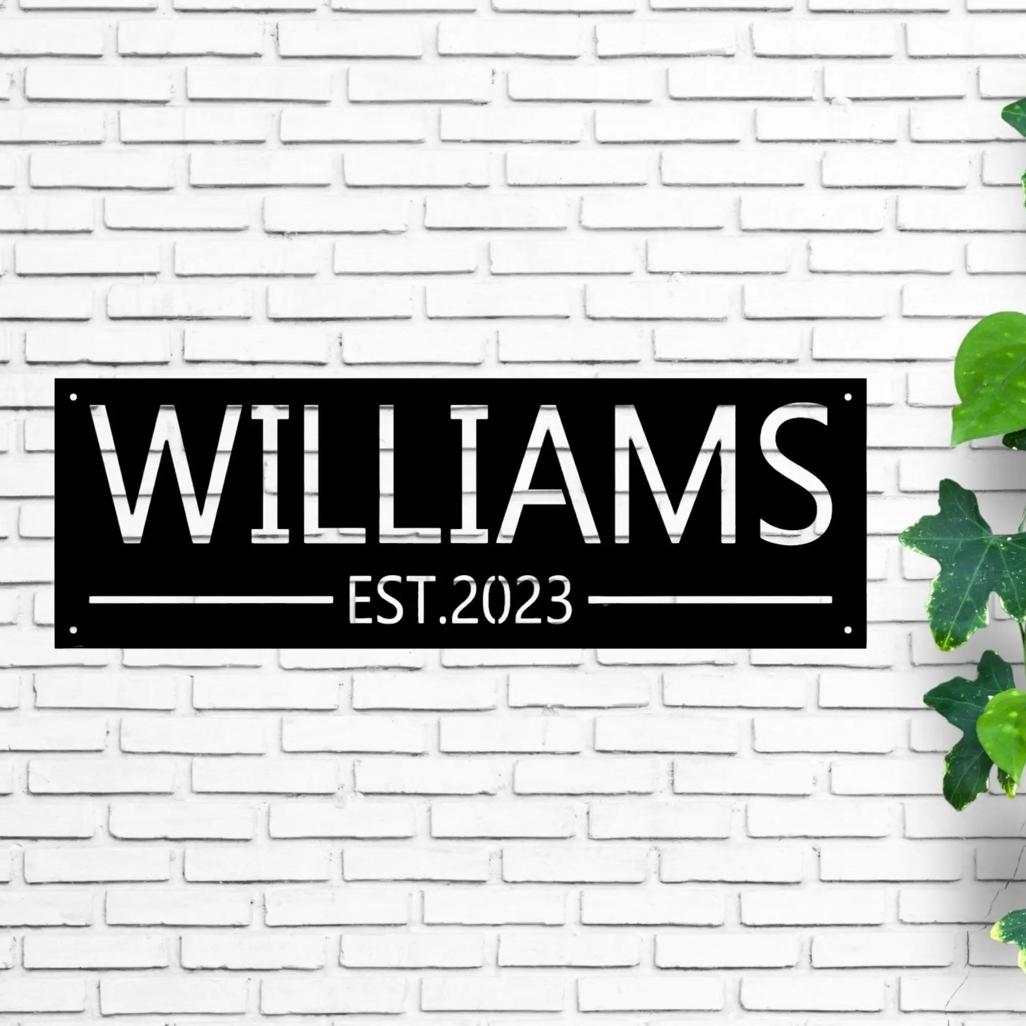 Personalized Metal Sign, Custom Metal Sign, Metal Signs Personalized, Outdoor Signs, Family Name Sign Metal Last Name Metal Sign