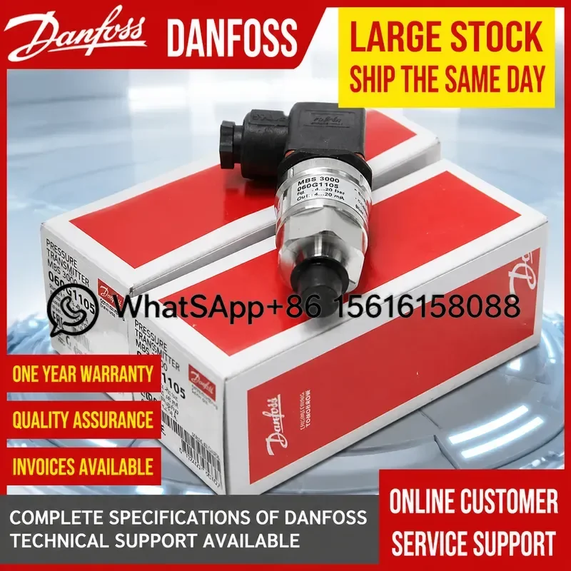 Danfoss MBS3000 Pressure Transmitter 060G1105 060G3815 060G3833 060G1106 060G1107 060G1112 060G1110  060G1109