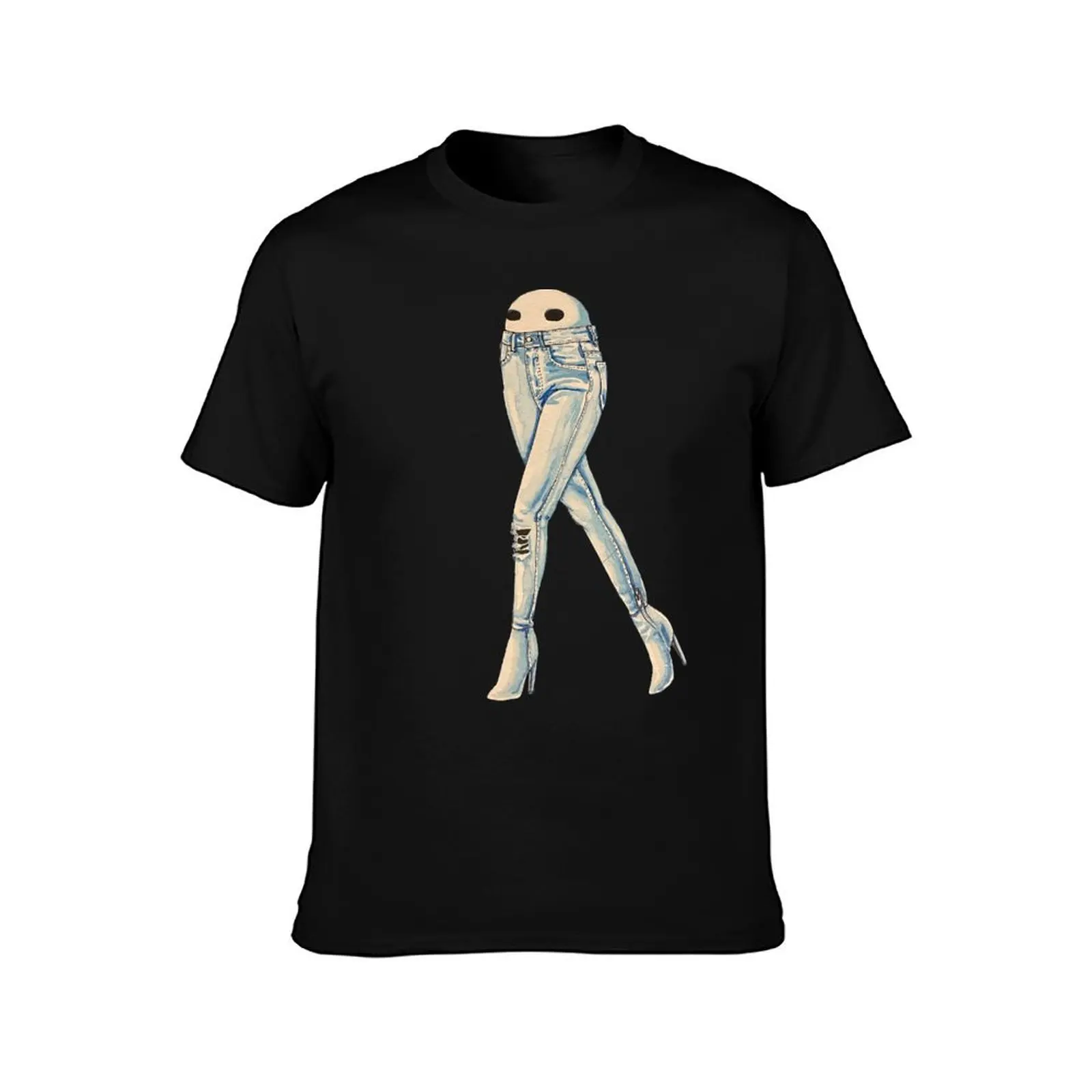 Denim Fresno Nightcrawler T-Shirt Plus Size Loose Fit T-Shirt