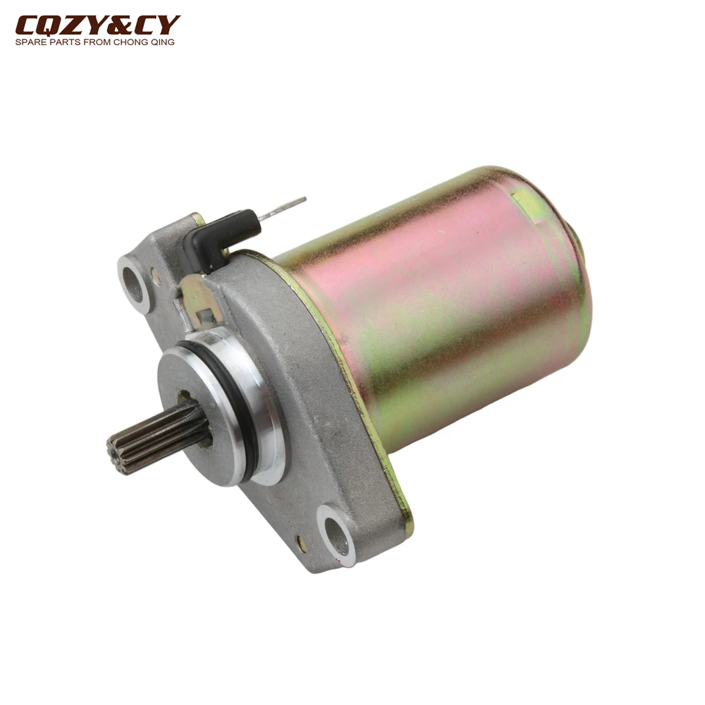 Scooter 10 Teeth Electric Starter Motor For MBK CW Booster 50 EW Stunt YA R Forte YE Evolis YH Flipper YM Fizz YQ Nitro 50cc 4CU