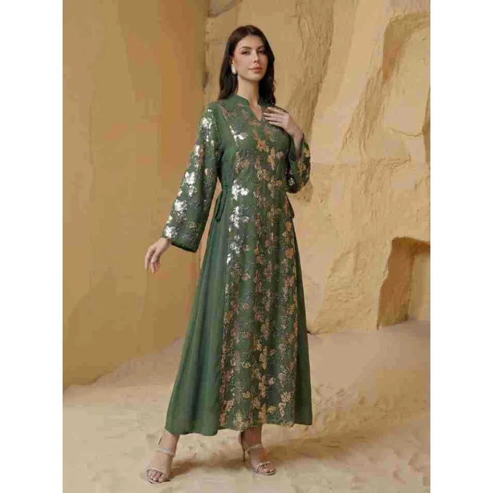 Eid Muslim Party Dress for Women Jalabiya Abaya Ramadan Long Dresses Abayas Woman Embroidery Kimono Robe Caftan Vestidos 2024