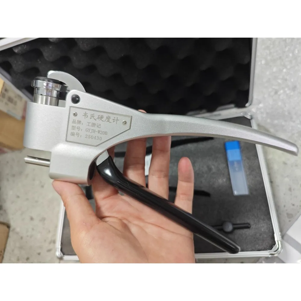 Webster testador de dureza W-20 para metal 0.6-6mm de espessura ligas de alumínio dureza medição durômetro laminado a frio placa de metal