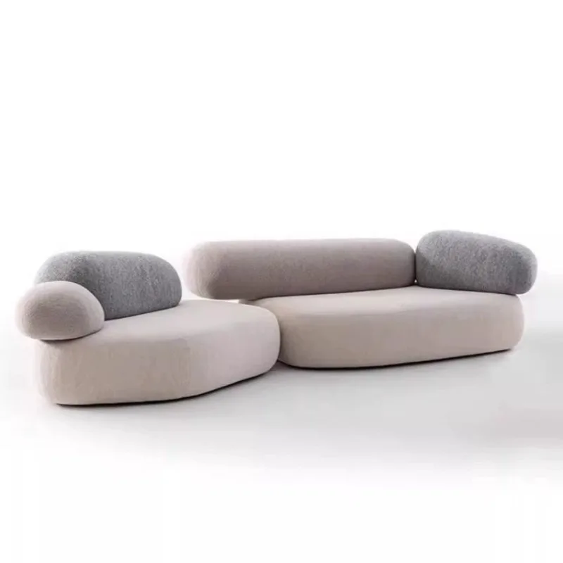 

High quality pebble fabric sofa