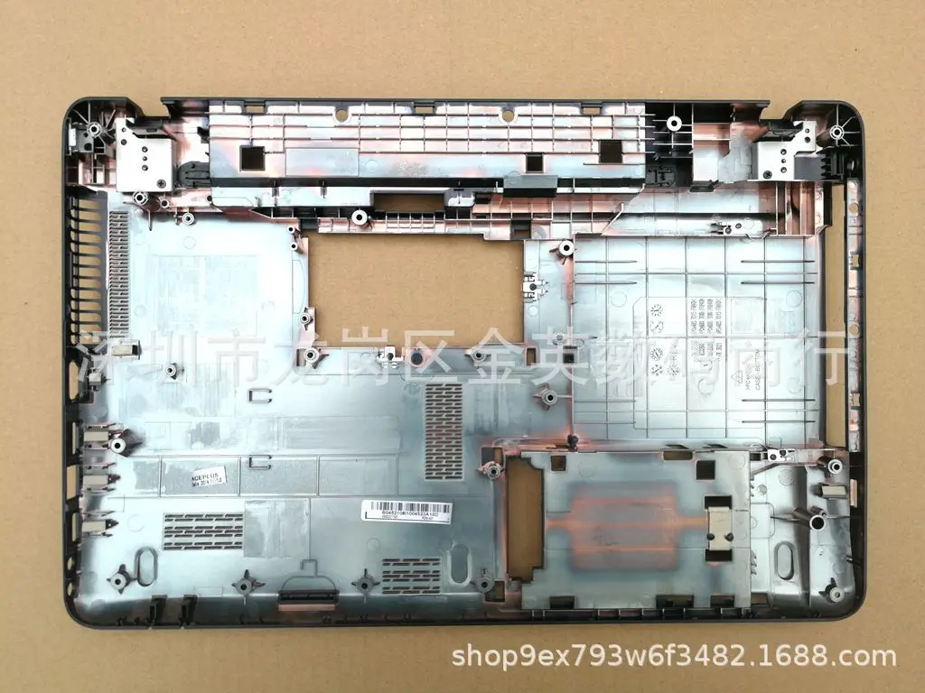 Bottom cover D COVER for Toshiba C650 C655 C655D with USB notebook shell laptop cover Hinges cover