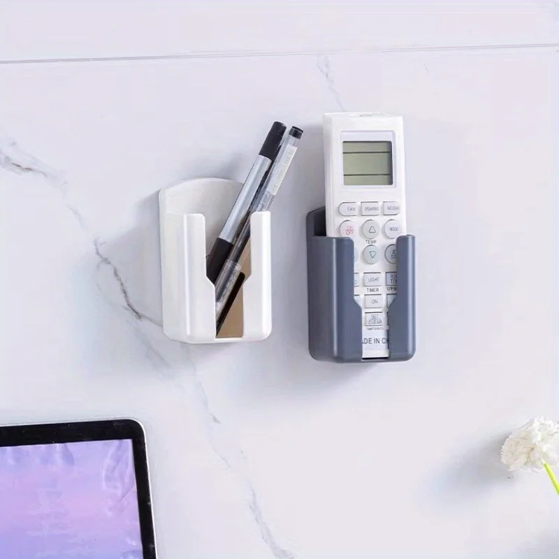 One Adhesive Command Wall Organizer | Hands-Free Charging Station & Remote Control Holder for Living Room, Bedroom, Kitchen view 3