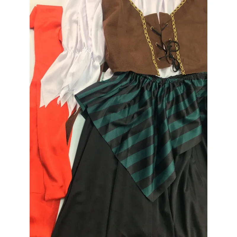 Kapitän Piraten Karibik Jack Spatz Pirat Fantasie Erwachsenen Cosplay Kostüm Karneval Halloween Cosplay Kostüm Frauen Männer