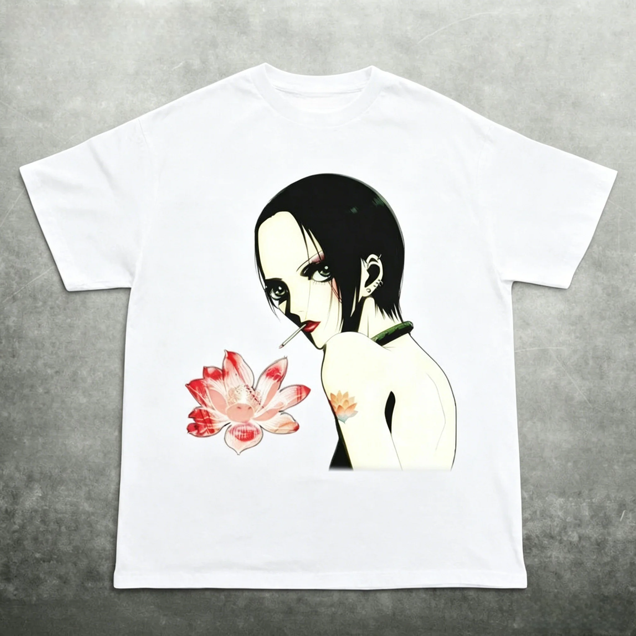 Nana Anime Shirt  Nana Anime Fans Gift 2026 Summer Featuring Oversized Cotton Slippers Unisex 2k Style Casual Sweet Cute view 3