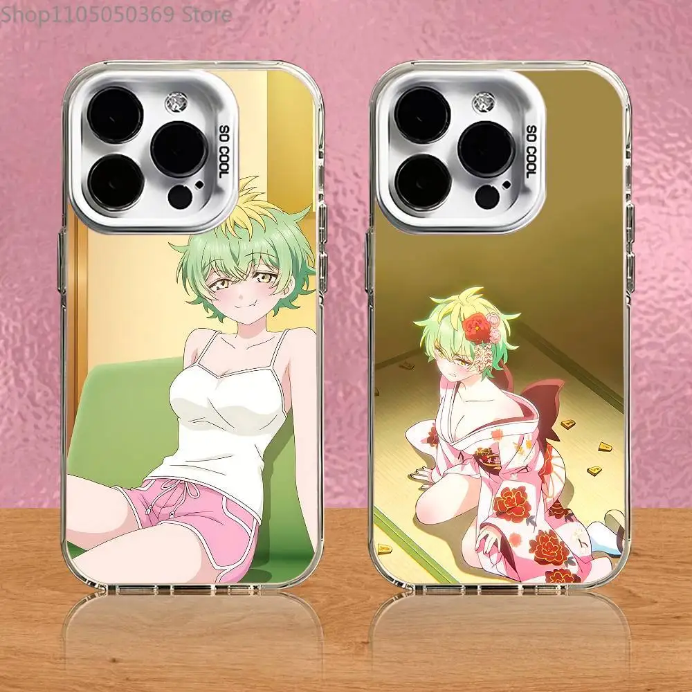 

Miwa M-Mikadono S-Sanshimai Phone Case For iPhone 17,16,15,14,13,12,11,Pro,Max,Plus,Air,Mini,SE4 White Matte Shockproof Cover