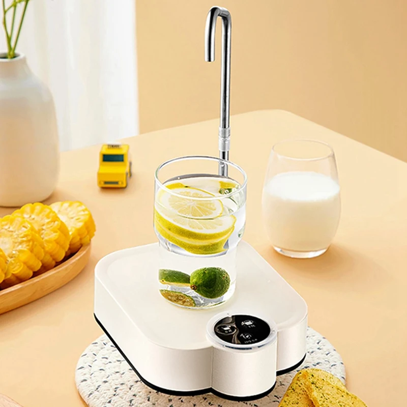 Smart Electric Water Dispenser, Rechargeable Automatic Water Pump for Home and Office B
