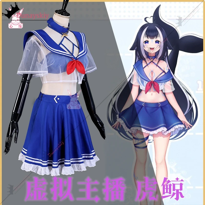 أنيمي الظاهري YouTuber شيليلي زنبق تأثيري حلي ндСыы г بحار الدعاوى الصيف ملابس السباحة s-xl بيكيني امرأة مثير لعب الأدوار الدعاوى