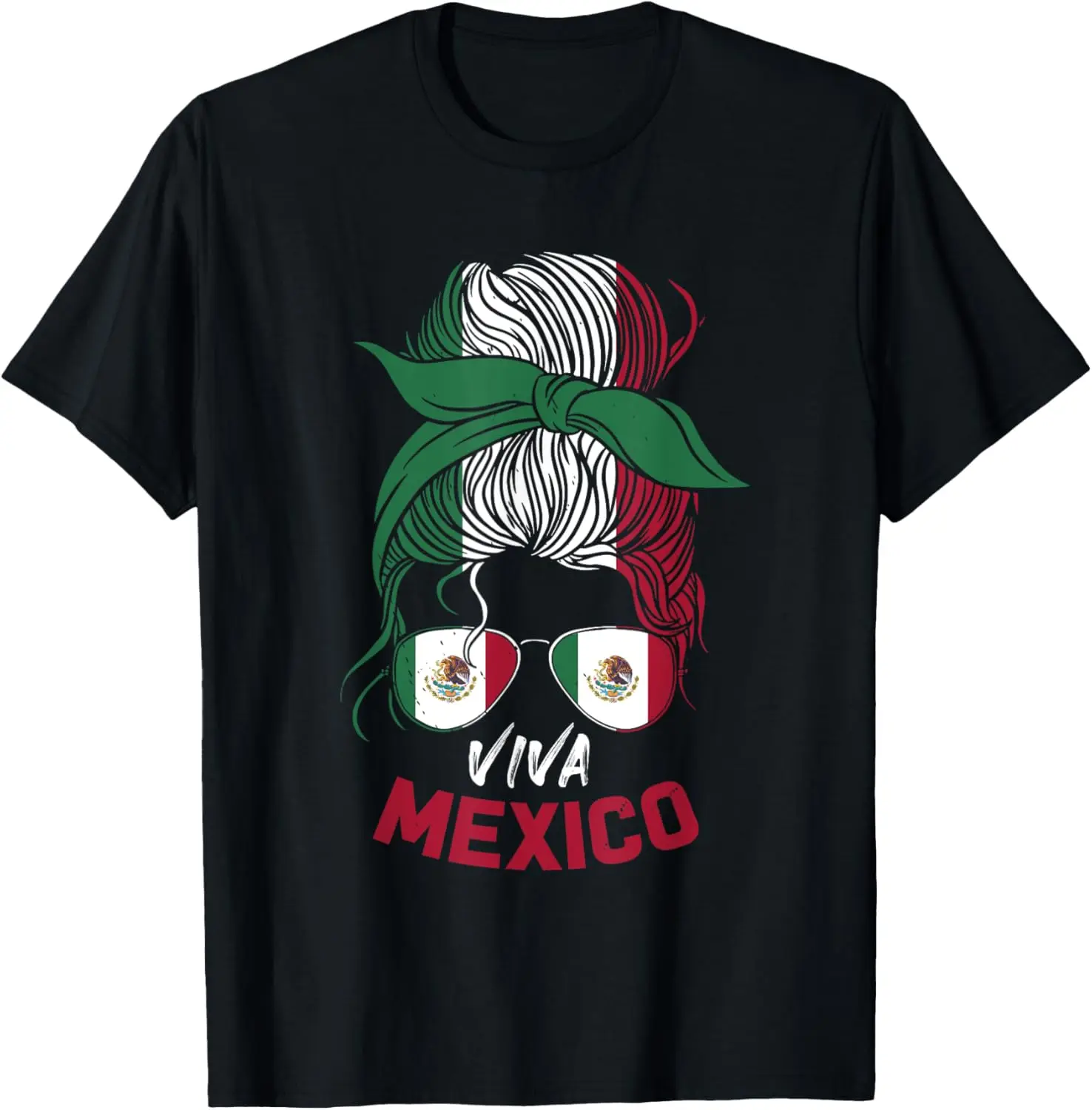 Mexico Vintage Mexican Flag Pride Hat Jersey T-Shirt