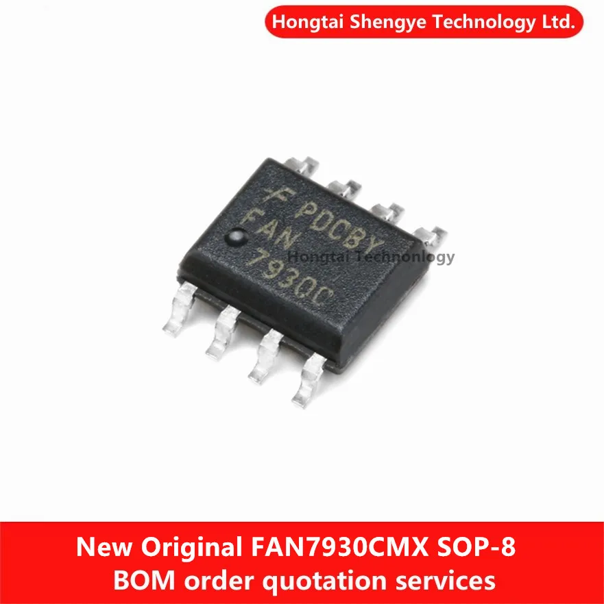 New Original FAN7930C SOP-8 FAN7930CMX Controller Chip PFC CCM 0.5/-0.8A LCD Power Management IC Chip
