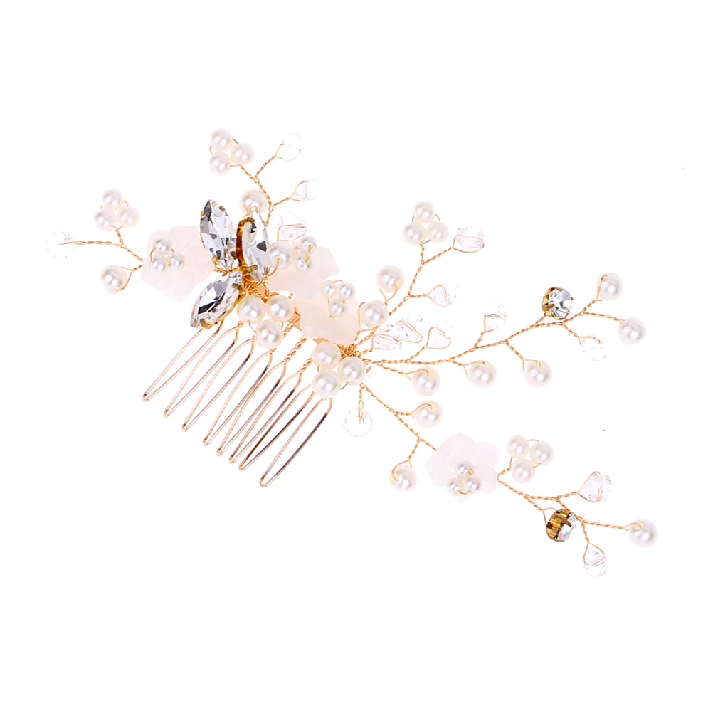 

Bridal Headwear Crystals Women Hair Accessories Bride Pin Updo Comb Wedding Pins Combs