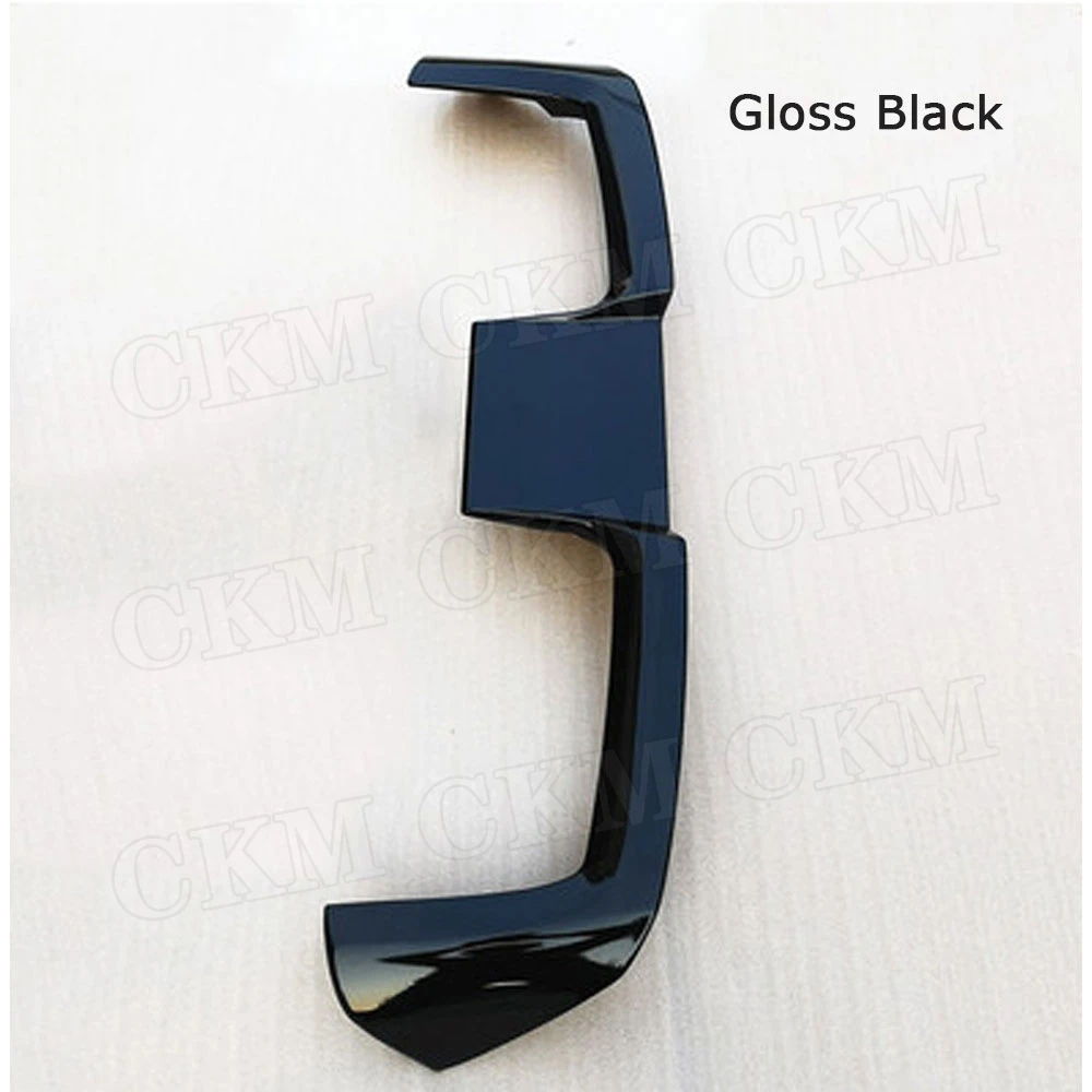 ABS التمهيدي أبيض أسود سقف خلفي سبويلر نافذة أجنحة لفورد إسكيب كوغا سبويلر 2013-2019 S نمط الكربون نظرة التمهيد