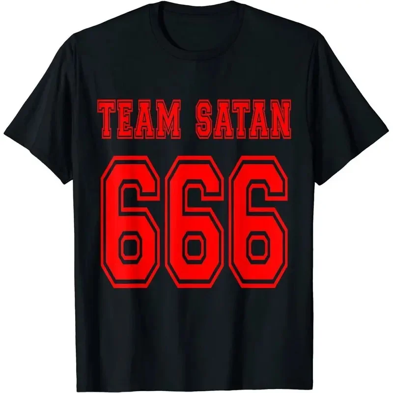 

Team Satan 666 2D T-SHIRT Mother Day Gift All Over Print Best Price Shirt S-5XL