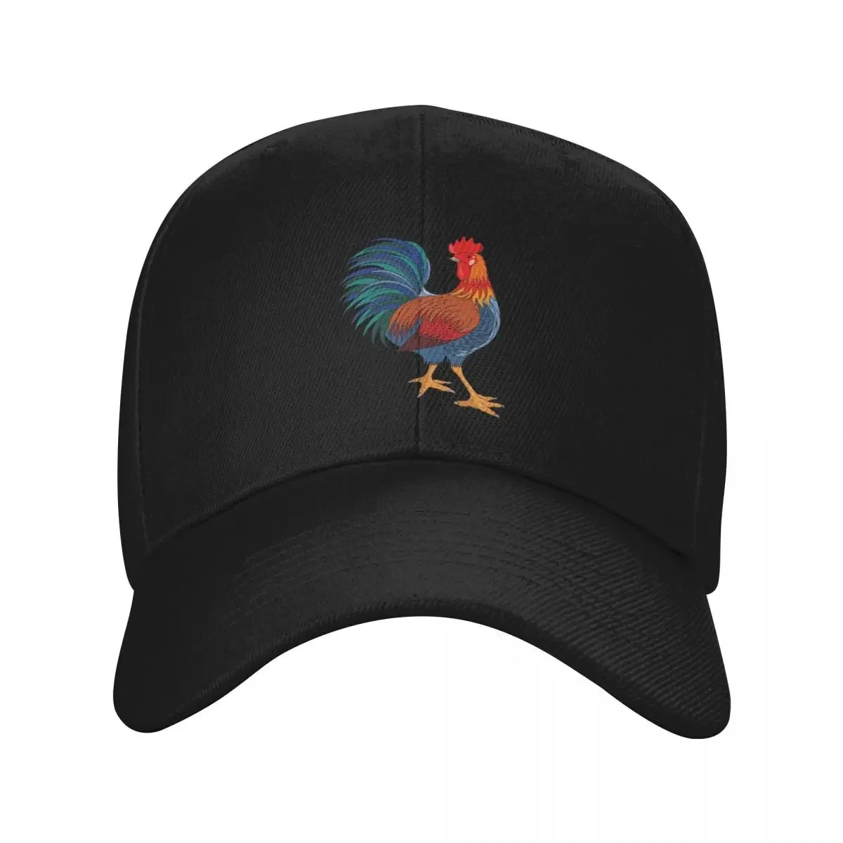 

Colorful Rooster Baseball Cap Custom Cap Hat Man Luxury Sunhat golf hat genuine Women's 2025 Men's