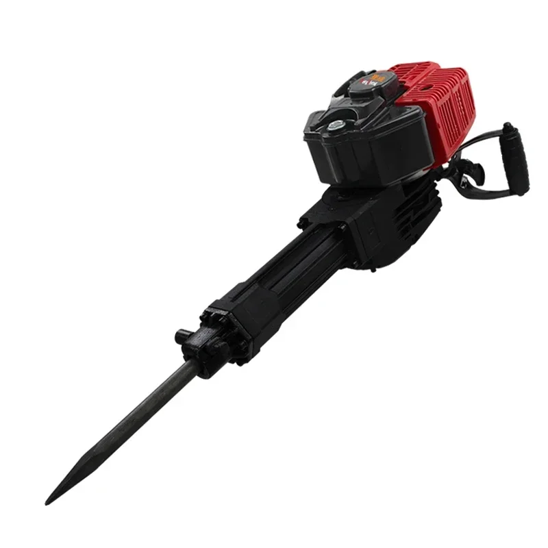 Multi-function tree-digging machine,seedling-raising machine,oil pickaxe drill bit earthball digger,ditching,broken stone