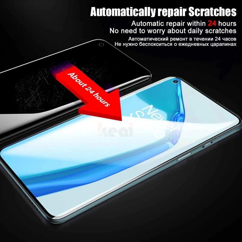 3Pcs Hydrogel Film For Oneplus 12R Ace 3V Nord CE 4 N30 SE Protective Film Screen Protector cover image 6