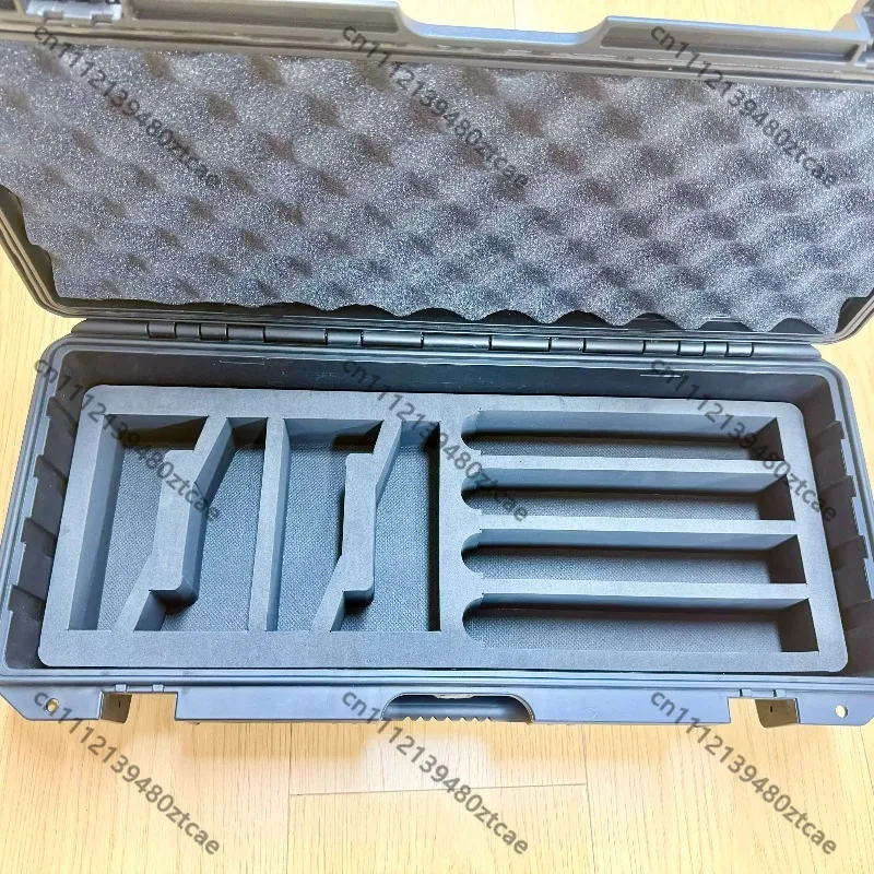 Conference Microphone Case, Desktop Mic Storage Box, Wireless Meeting Microphone Flight Case, Plastic Equipment Flight Case