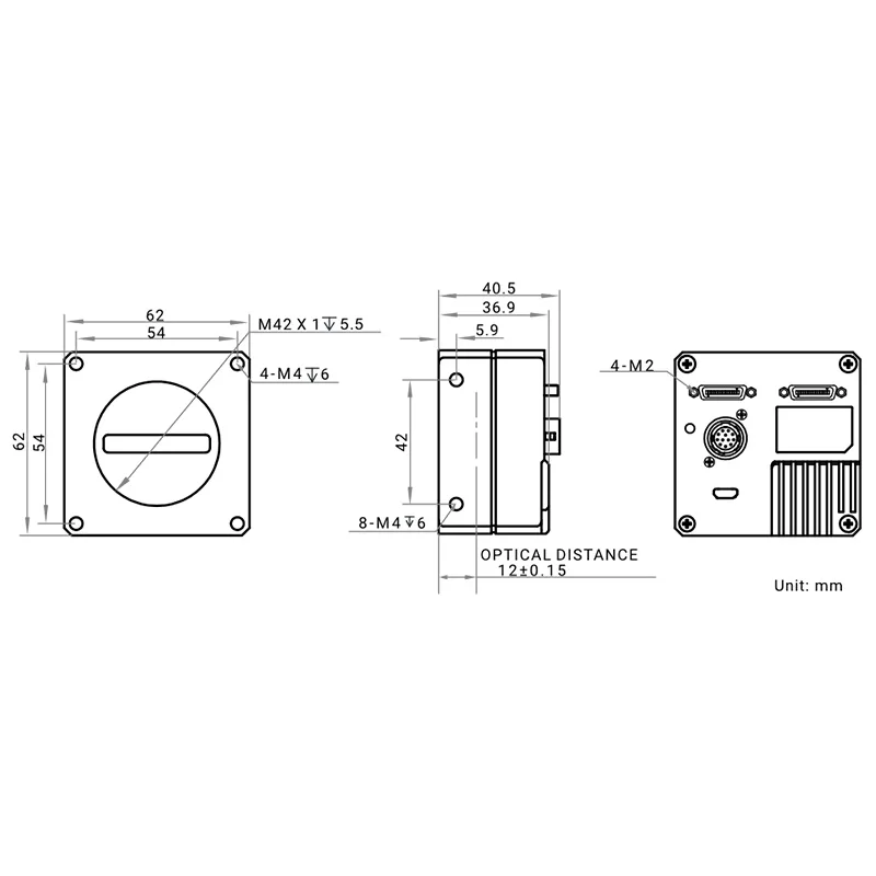 MV-CL042-91CM HIKROBOT 4096P CMOS  IP40 Machine Vision Camera Link Line Scan camera Industrial Camera