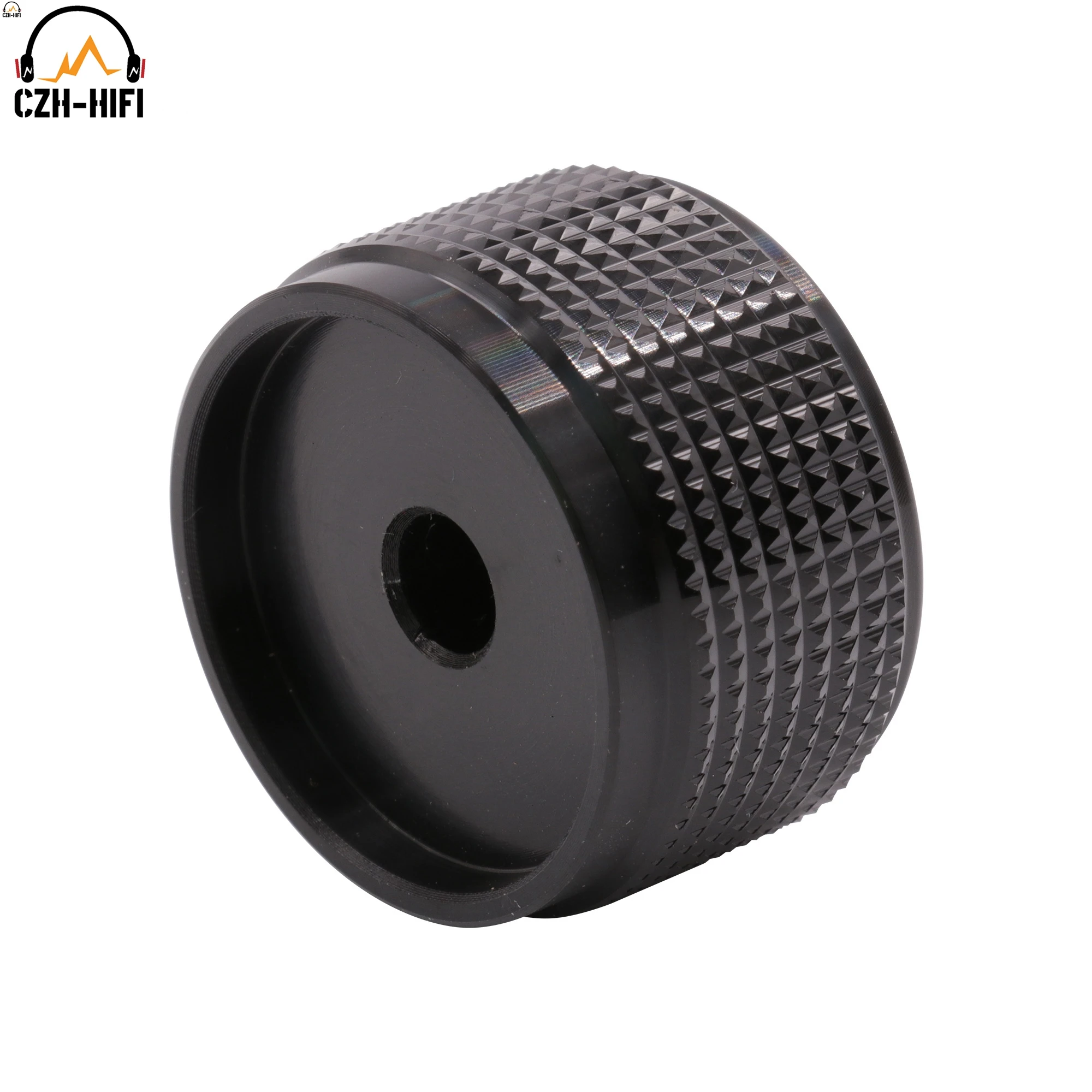 1pc 20mm 30mm CNC Gefräste Solide Aluminium Pointer Knopf Taste für Verstärker DAC Plattenspieler Radio CD-Player potentiometer Lautstärke – Detail 10