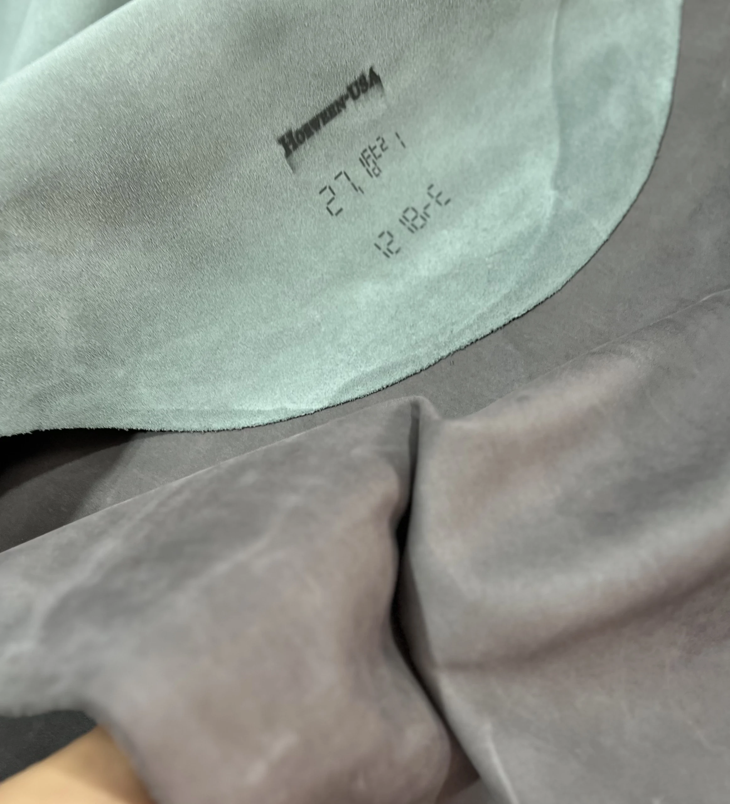 Traditional Tanning! American Horween Smooth Chamois Suede Leather