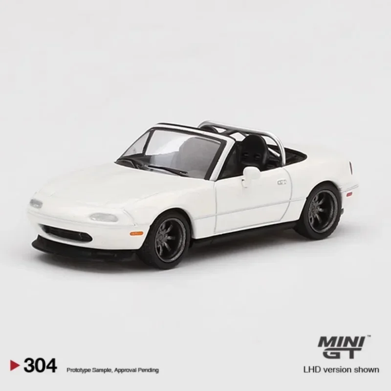 1:64  Miata MX-5 NA Tuned alloy die-cast simulation car model, boys\' toys,adult collection pieces,children\'s holiday gifts